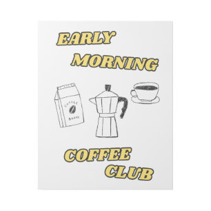 Coffee Club Wall Art ☕ Stylish Café & Kitchen Deco