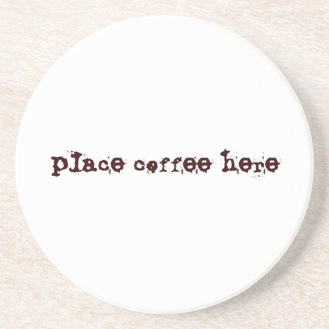 Coffee coaster (Front)