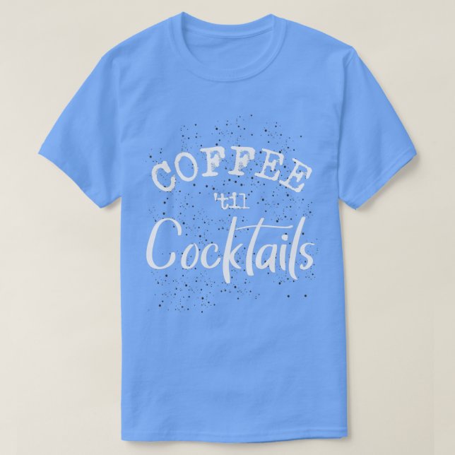 coffee cocktail lover espresso T-Shirt (Design Front)