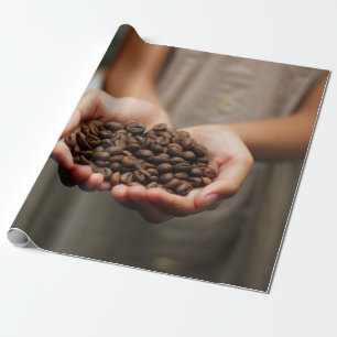 Coffee coffee beans aroma roasted wrapping paper