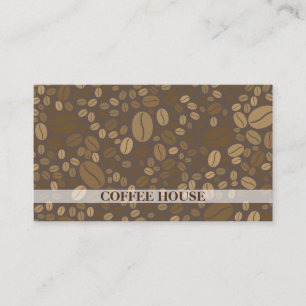 Coffee / Coffee Beans / Barista Business Card