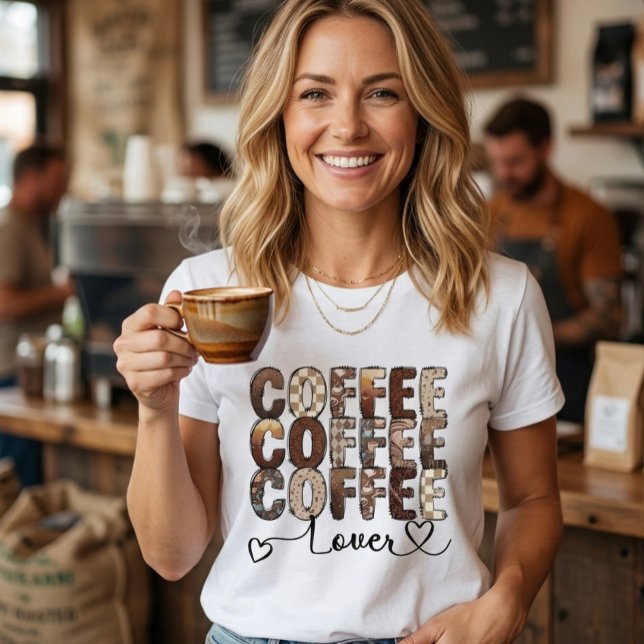 Coffee. Coffee. Coffee lover. T-Shirt (Creator Uploaded)