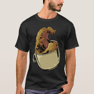 Coffee coffee drinker artwork motif T-Shirt