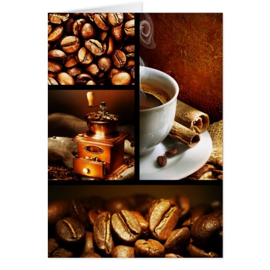Coffee Collage 2 Cards (Front)