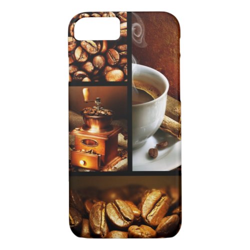 Coffee Collage 2 iPhone 87 Case