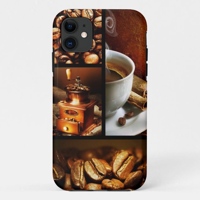 Coffee Collage 2 Case-Mate iPhone Case (Back)