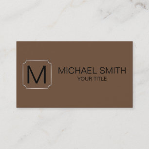 Coffee color background business card