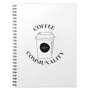 coffee communality notebook