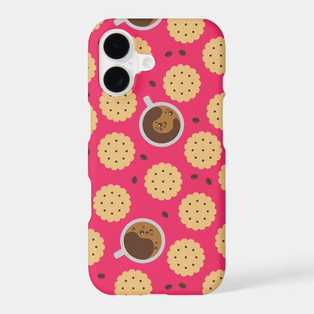 Coffee & Cookies Iphone Case (Back)