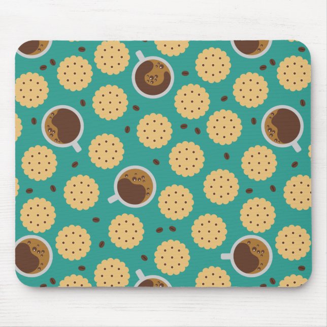 Coffee & Cookies Mouse Pad (Front)