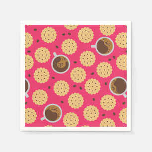 Coffee & Cookies Napkins