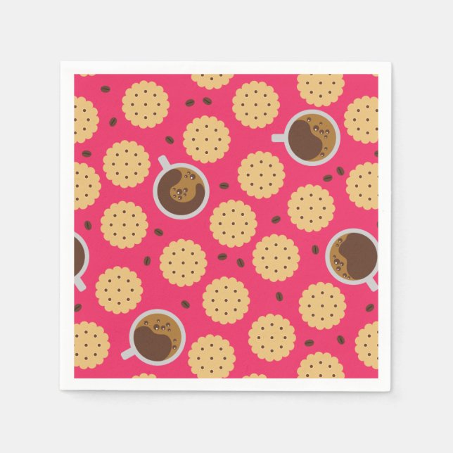 Coffee & Cookies Napkins (Front)