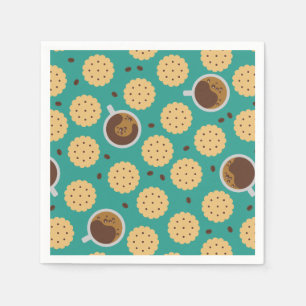Coffee & Cookies Napkins