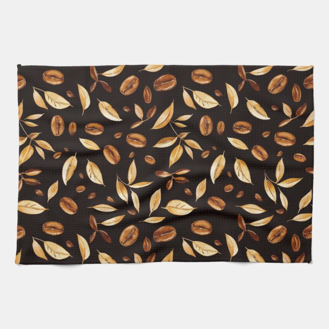 Coffee Corner Coffee Lover Kitchen Towel (Horizontal)