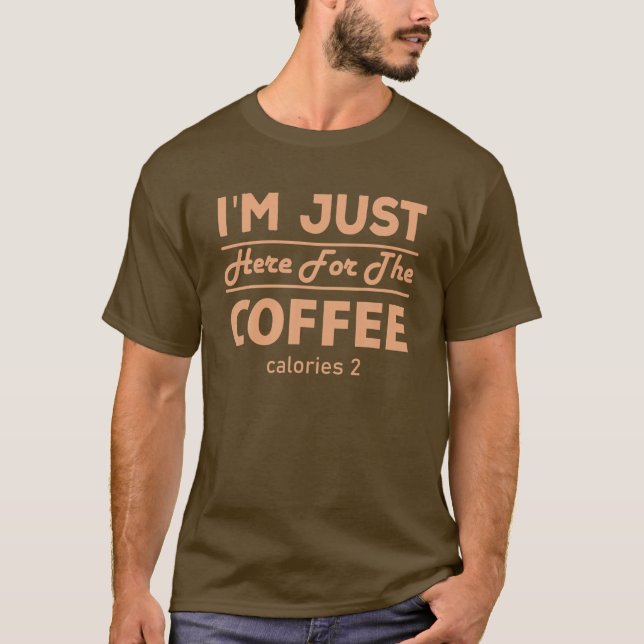 Coffee Costume Funny Thanksgiving Food Halloween P T-Shirt (Front)