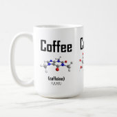 Coffee, Cream and Sugar Molecule Mug (Left)