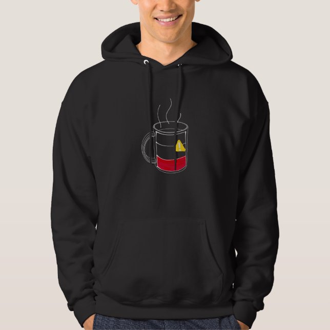 Coffee Critically low Hoodie (Front)