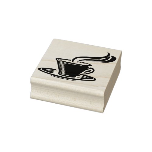 coffee cup art stamp