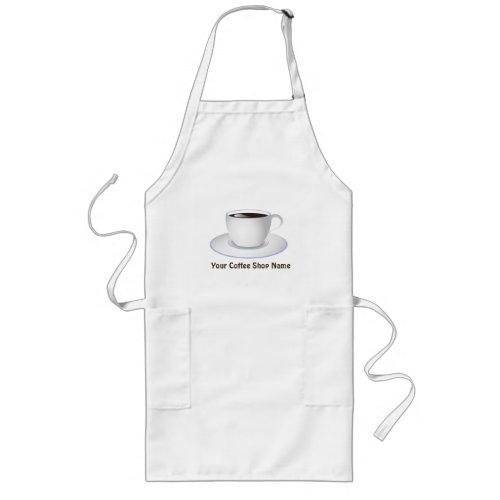 Coffee Cup Cafe Staff Coffee Shop Standard Aprons