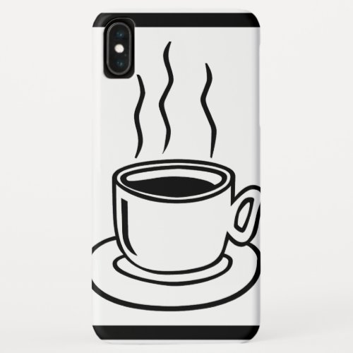 Coffee Cup iPhone XS Max Case