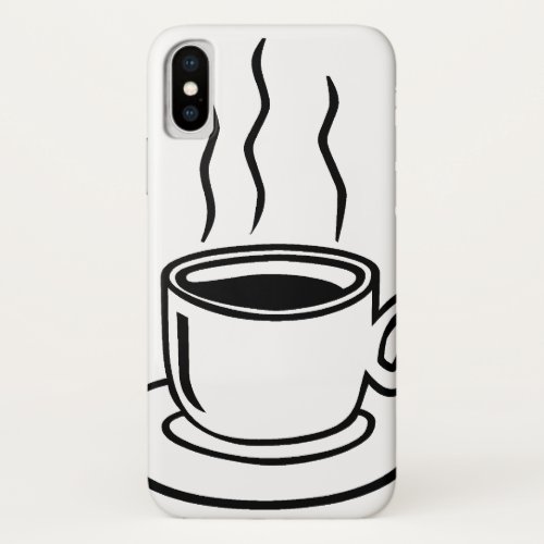 Coffee Cup iPhone X Case