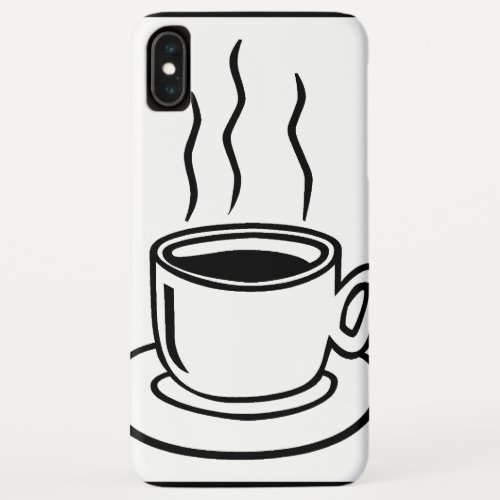 Coffee Cup iPhone XS Max Case