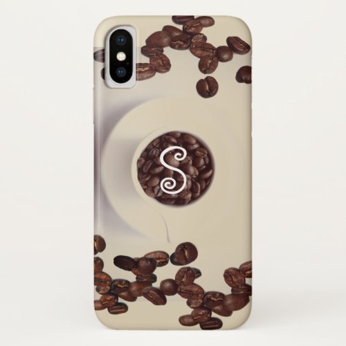 Coffee cup coffee bean  iPhone x case