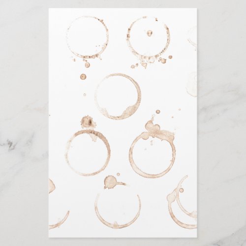 Coffee cup coffee stain stationery
