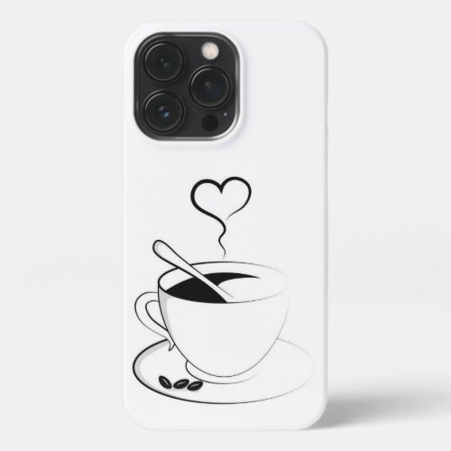 Coffee Cup design iPhone 13 Pro Case