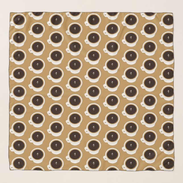 Coffee Cup Diver Scarf (Front)