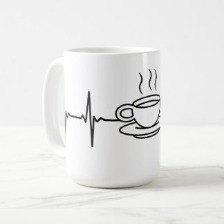 Coffee cup EKG