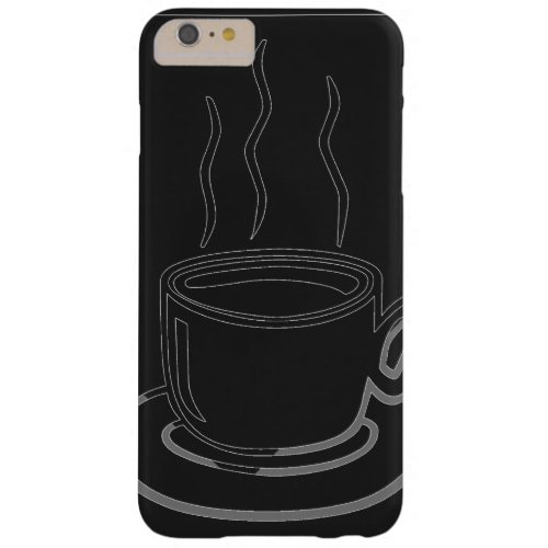 Coffee Cup Graphic Art Barely There iPhone 6 Plus Case