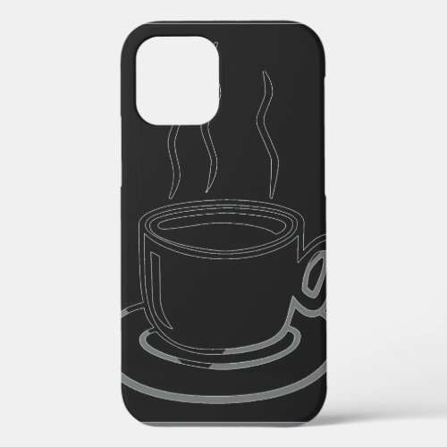Coffee Cup Graphic Art iPhone 12 Pro Case