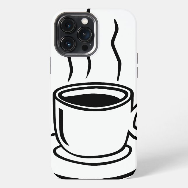 Coffee Cup Iphone Case (Back)