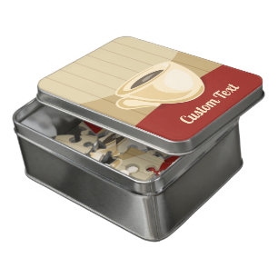 Coffee cup jigsaw puzzle