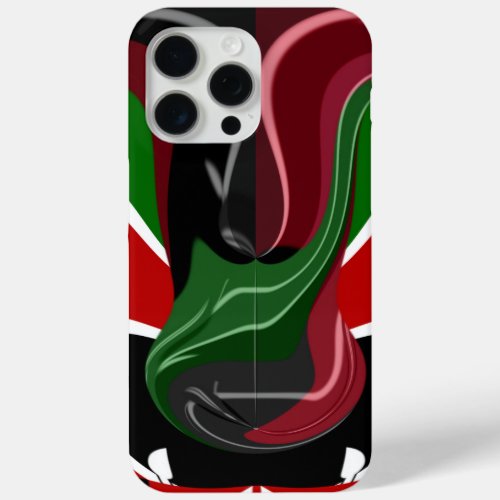 Coffee cup Kenya Flag Hakuna Matata iPhone 15 Pro Max Case