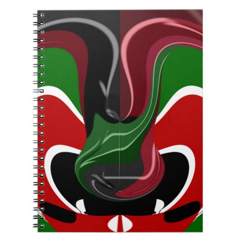 Coffee cup Kenya Flag Hakuna Matata Notebook