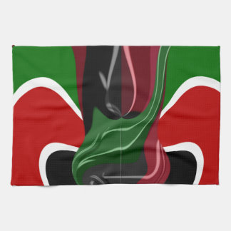 Coffee cup Kenya Flag Hakuna Matata Towel