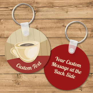Coffee Cup Keychain