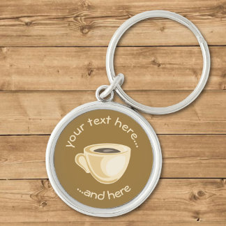 Coffee Cup Keychain