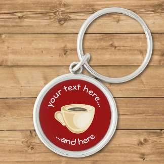 Coffee Cup Keychain