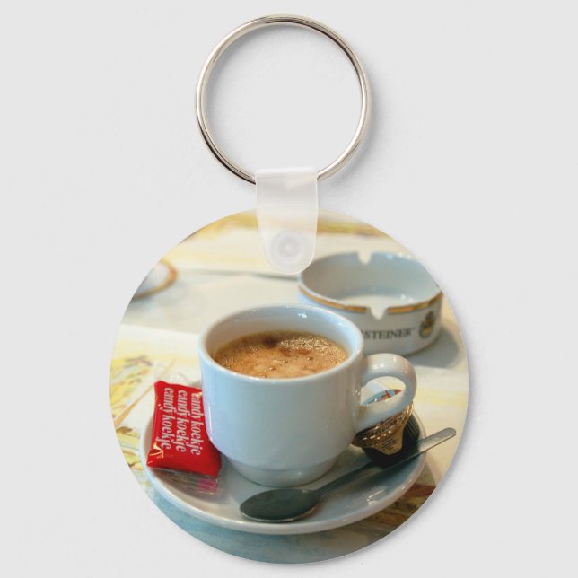 Coffee Cup Keychain (Front)