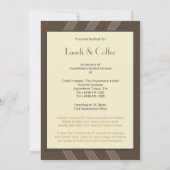 Coffee Cup Large Invitation (Back)
