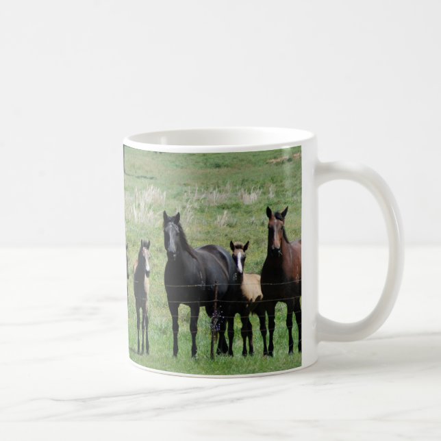 Coffee Cup  - Mares & Foals (Right)
