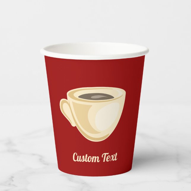 Coffee Cup Paper Cups (Front)