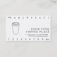 Rewards Hole Punch (Short Latte Cup Design)