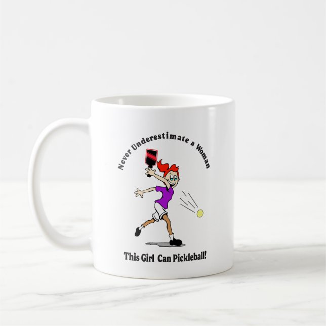 Coffee Cup: Pickleball Mug (Left)