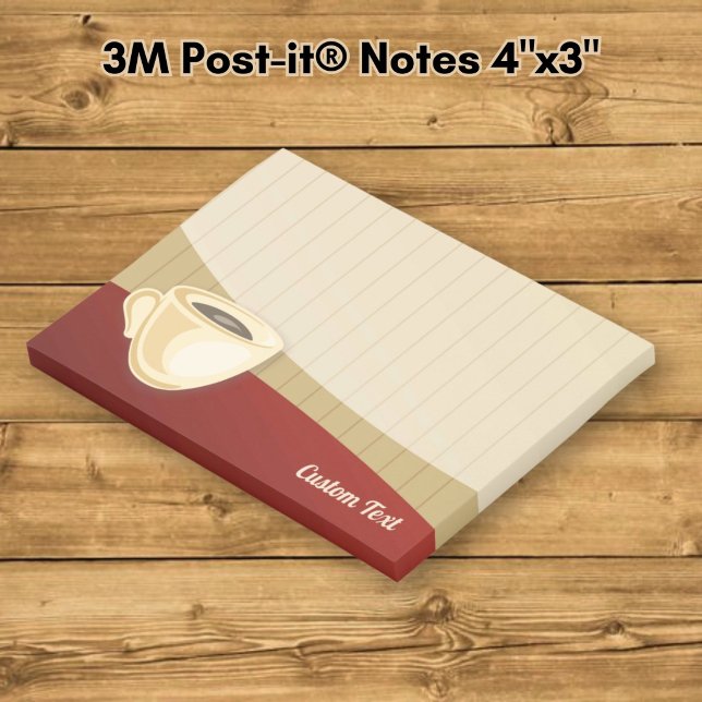 Coffee Cup Post-it Notes (Creator Uploaded)
