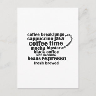 Coffee cup Postcard