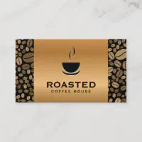 Coffee Cup Punch Card, Coffee Beans